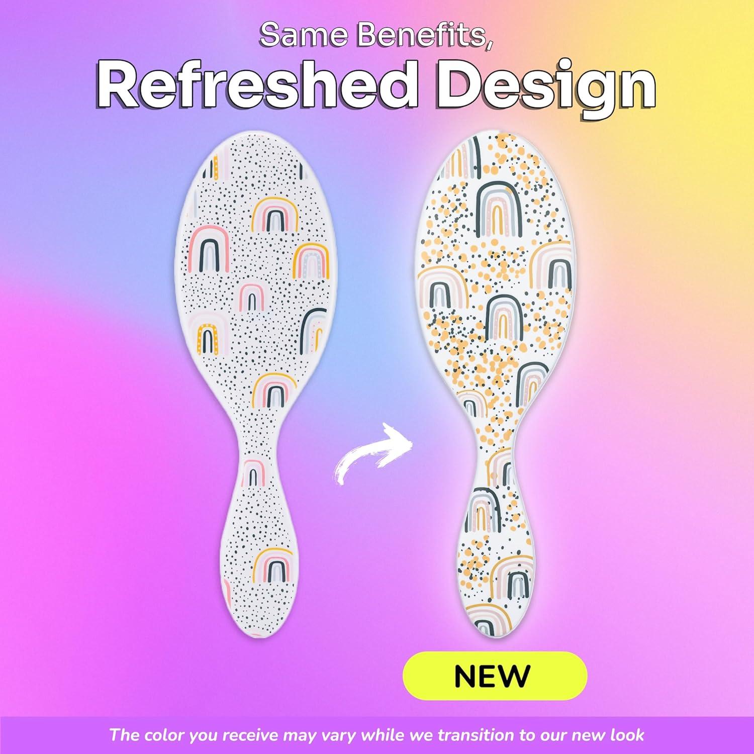 Cepillo Desenredante Wet Brush Kids Arcoíris 1 Cuenta 25cm