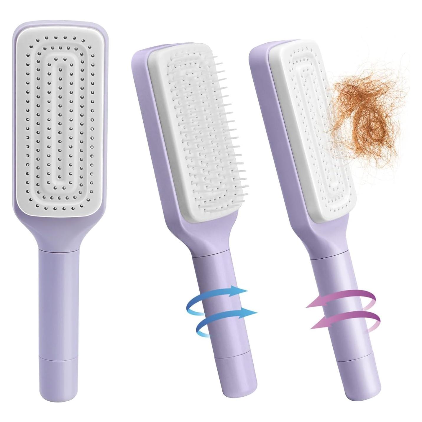 Cepillo Desenredante HEMY-US con Cerdas Retráctiles y Antiestático