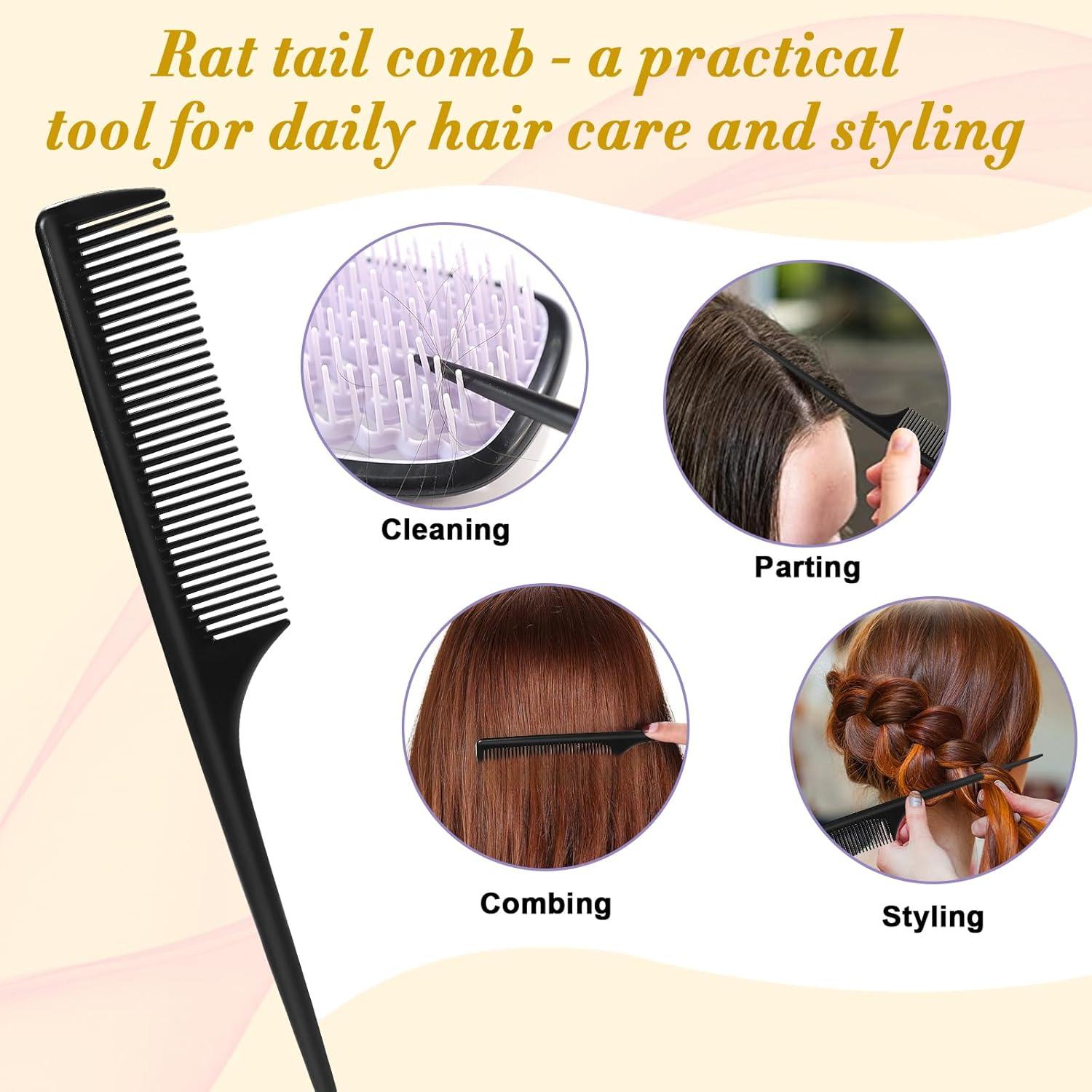 Cepillo Desenredante DUAIU con Peine, Antiestático y Ventilado