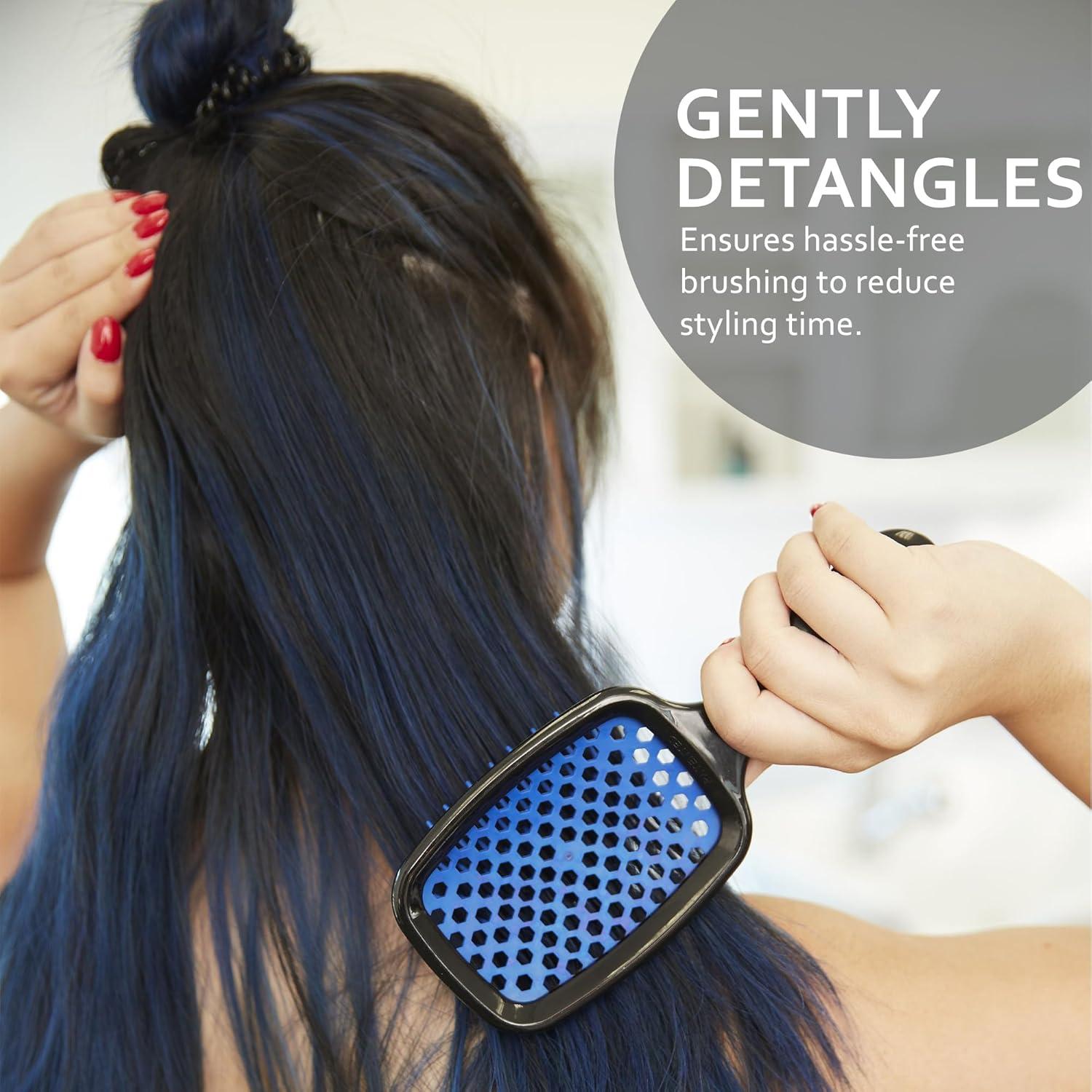 Cepillo Desenredante Ventilado The Beauty Project Rosa Fucsia