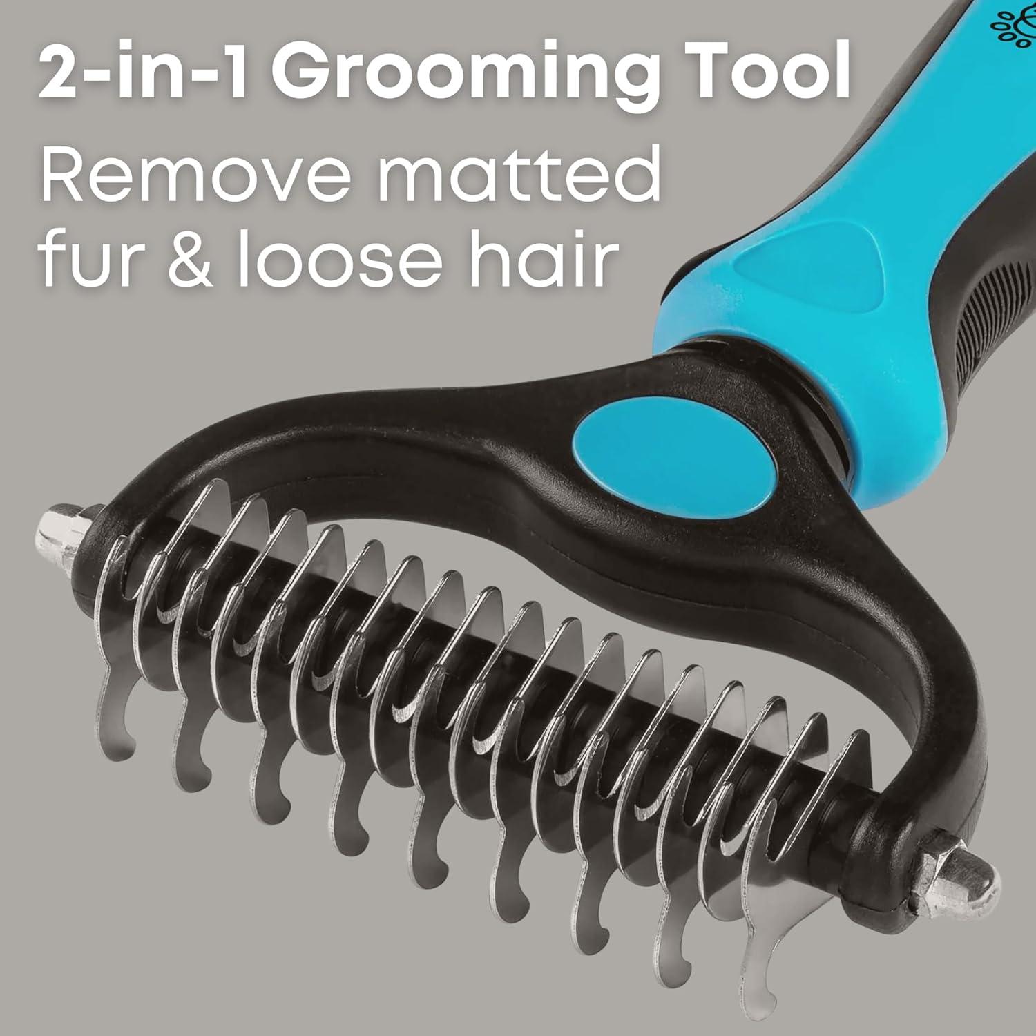 Peine desmatador y deshedding Freshly Bailey para perros y gatos