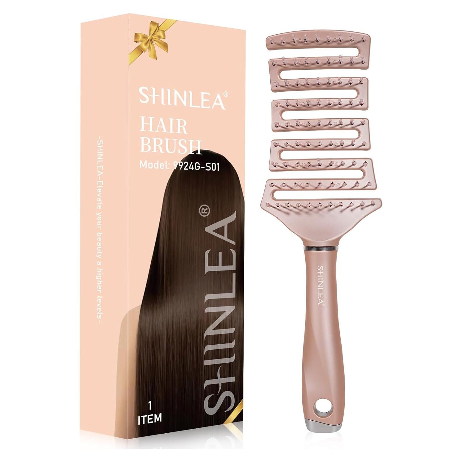 Cepillo Desenredante Ventilado SHINLEA para Cabello Húmedo