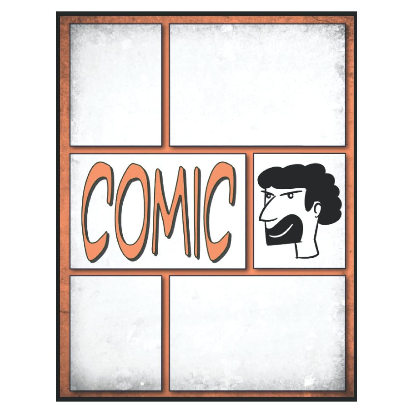 Crea Tu Propia Historia: Paneles De Novela Gráfica En Blanco Para Aprender A Crear Su Propio Cómic - Cuaderno Para Niños Y Amantes De Los Cómics Con ... Regalo Para Niño De 8 Años (Spanish Edition)