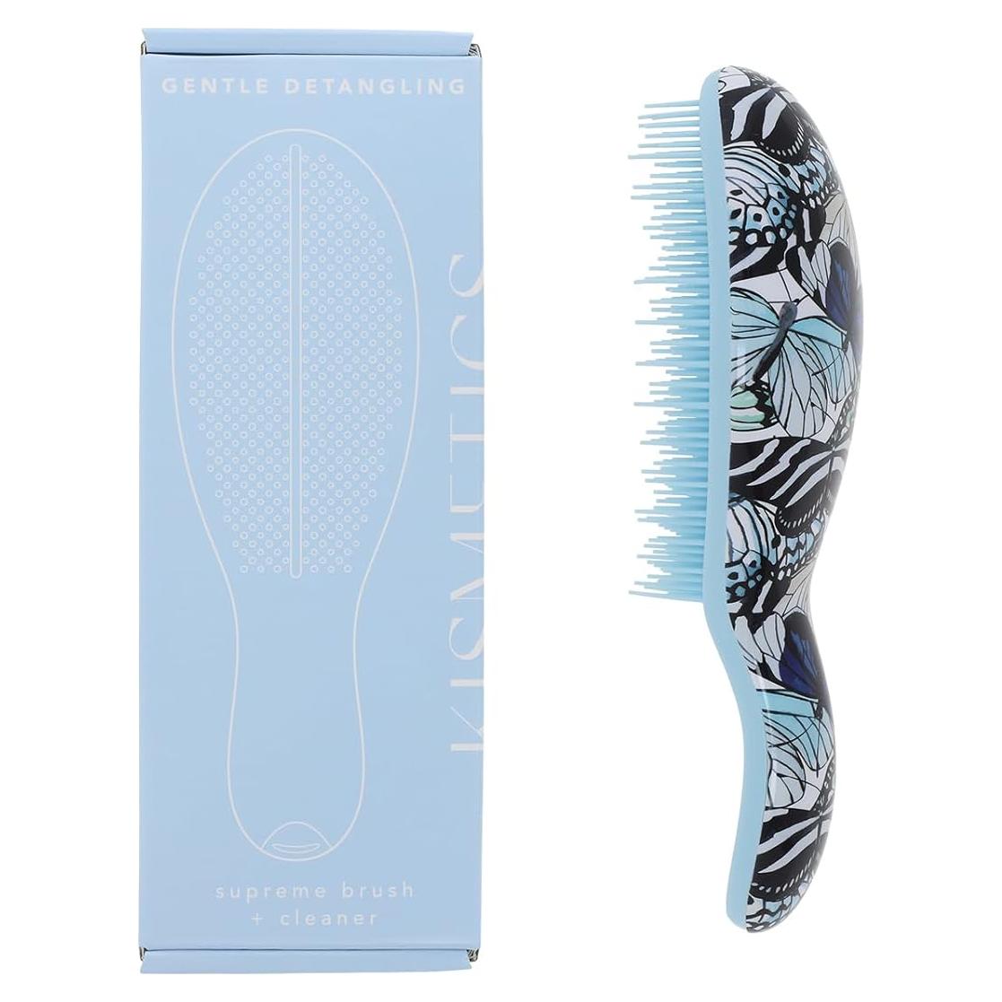 Cepillo Desenredante KISMETICS Mariposa Azul para Todo Cabello