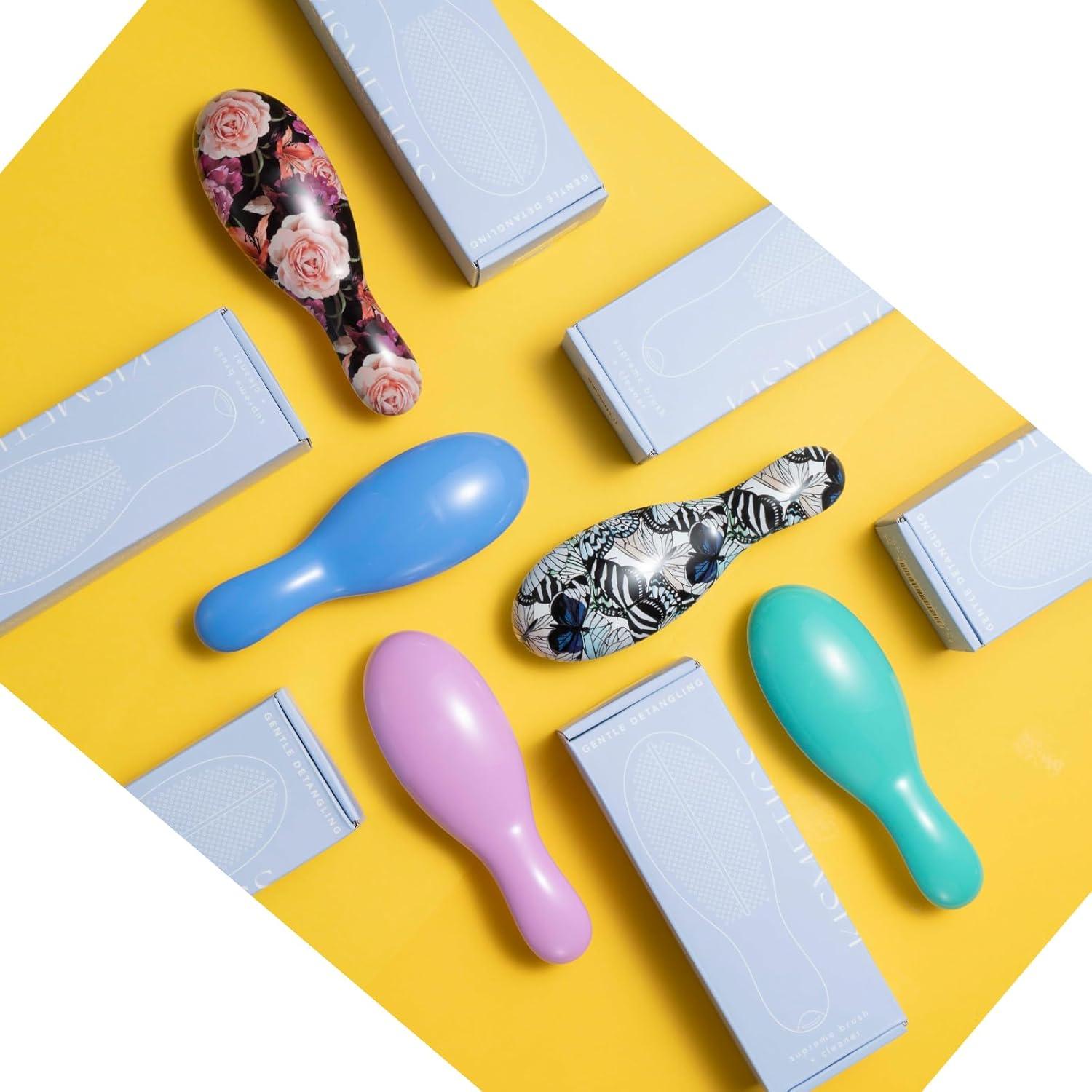 Cepillo Desenredante KISMETICS Mariposa Azul para Todo Cabello