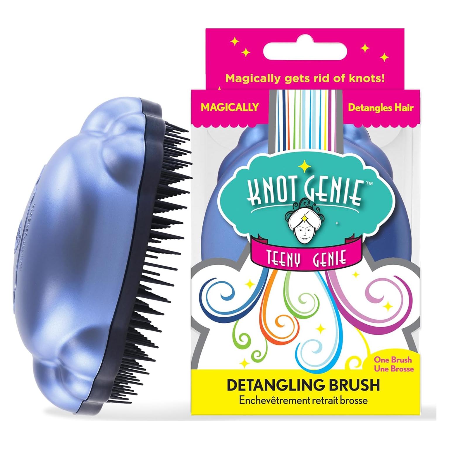Cepillo Desenredante Knot Genie Teeny Azul para Niños