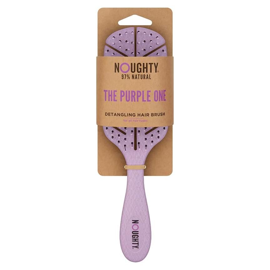 Cepillo Desenredador Noughty El Púrpura Ecológico para Cabello
