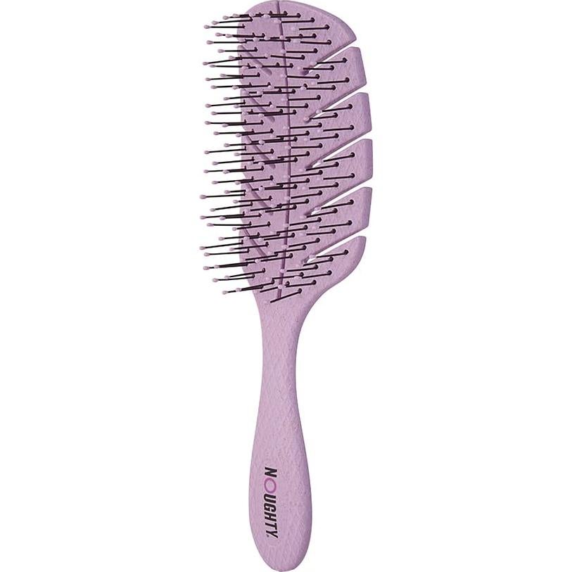 Cepillo Desenredador Noughty El Púrpura Ecológico para Cabello