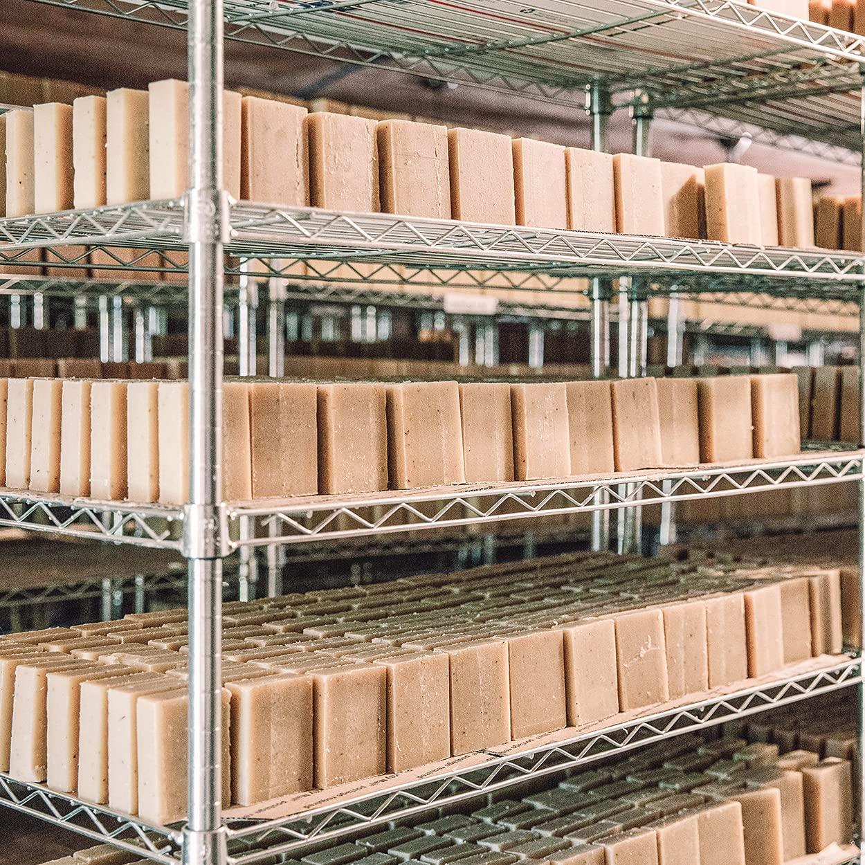 Jabón Orgánico de Leche de Cabra Little Seed - 3 Barras Carbón Activado 134g