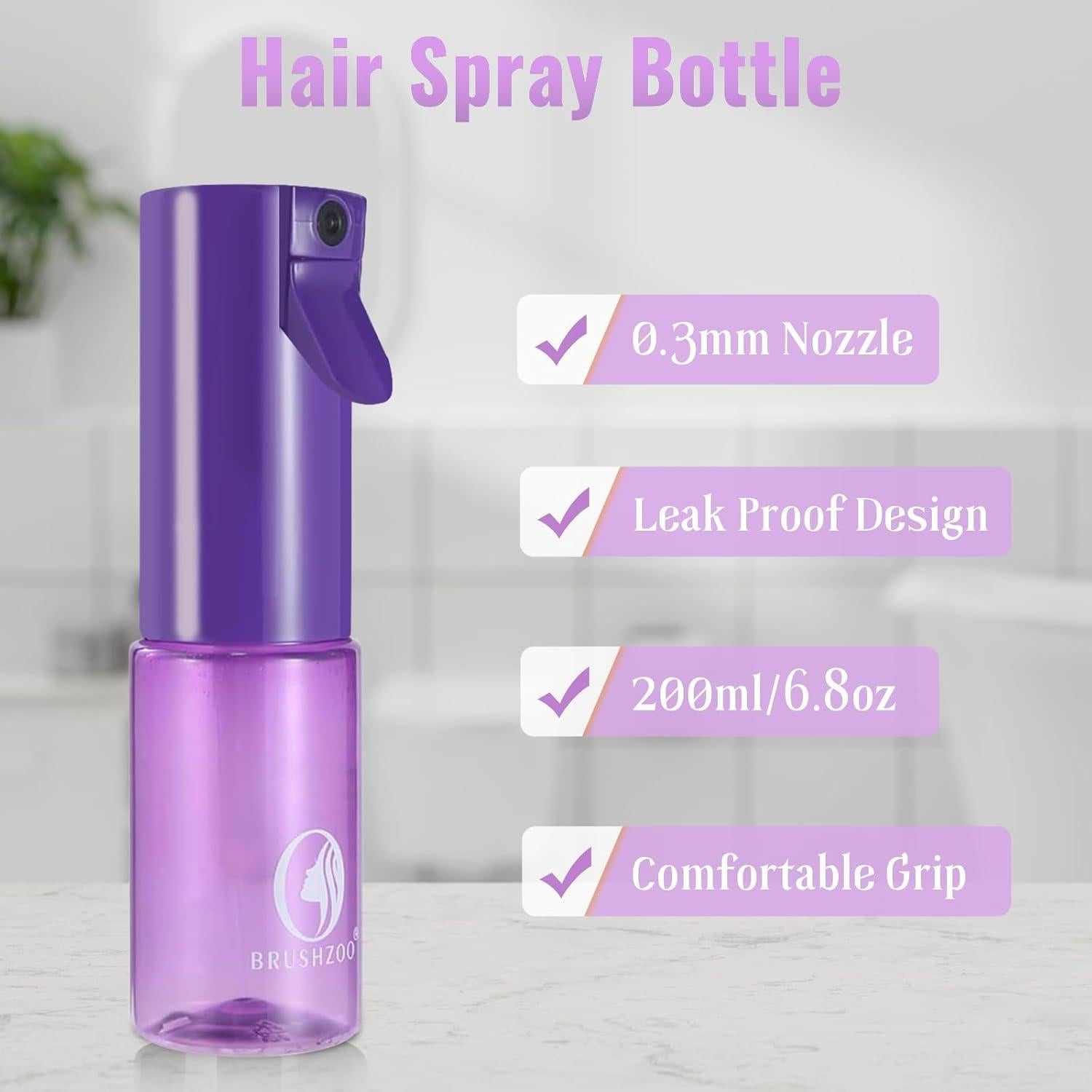 Juego de Cepillos para el Cabello BRUSHZOO - Púrpura