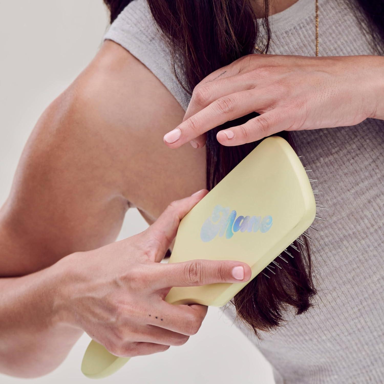 Cepillo Desenredante Antiestático Mane - Cerda de Metal 25.4cm