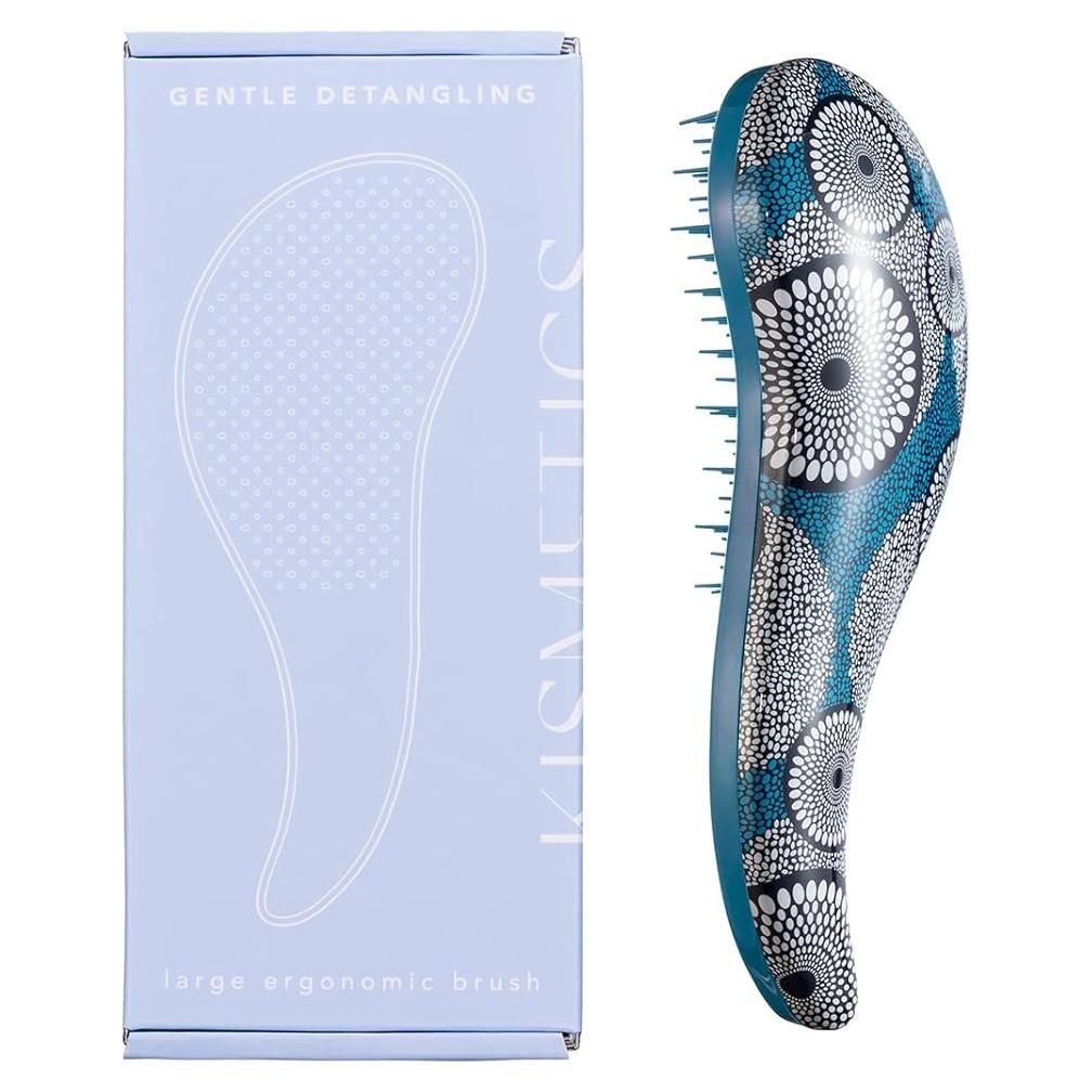 Cepillo Desenredante Ergonómico KISMETICS Azul 22x9.8cm