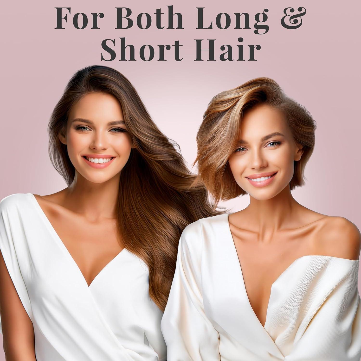 Juego de Cepillos Redondos Lily England - 4 Piezas para Secado Voluminoso