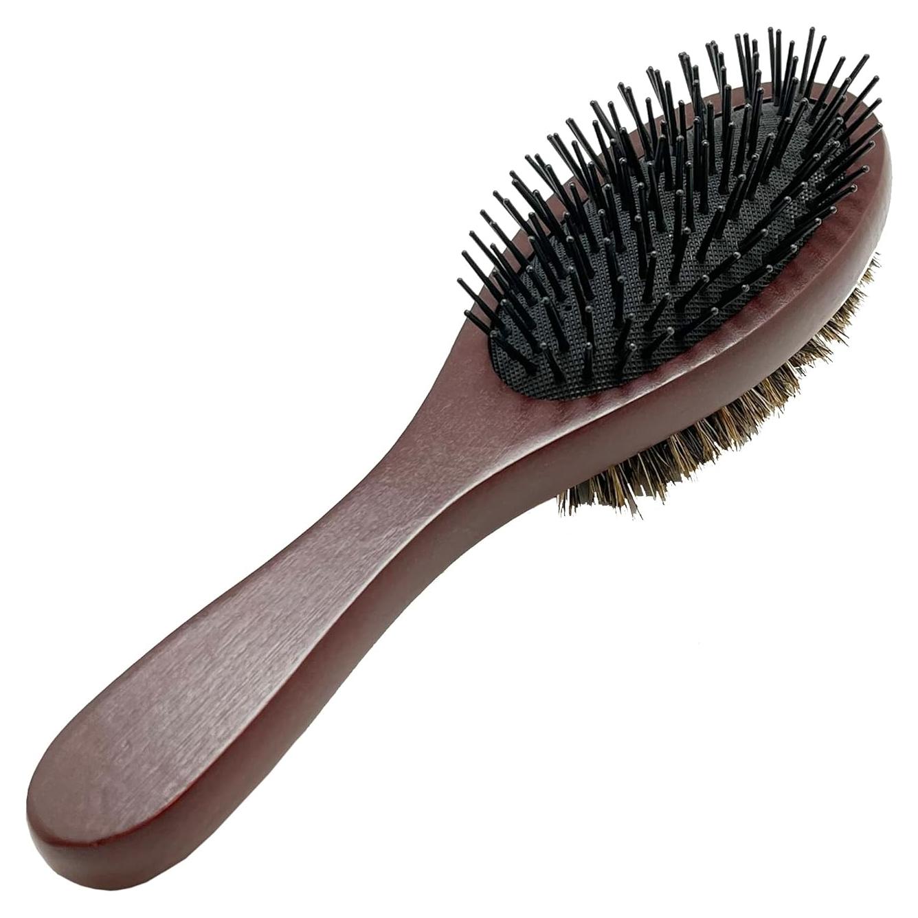 Cepillo Doble Cara Donna - Cerdas de Jabalí Naturales 25.4cm