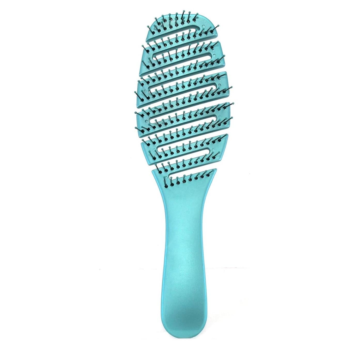 Cepillo Desenredante Suave Earth & I Verde Azulado 21cm