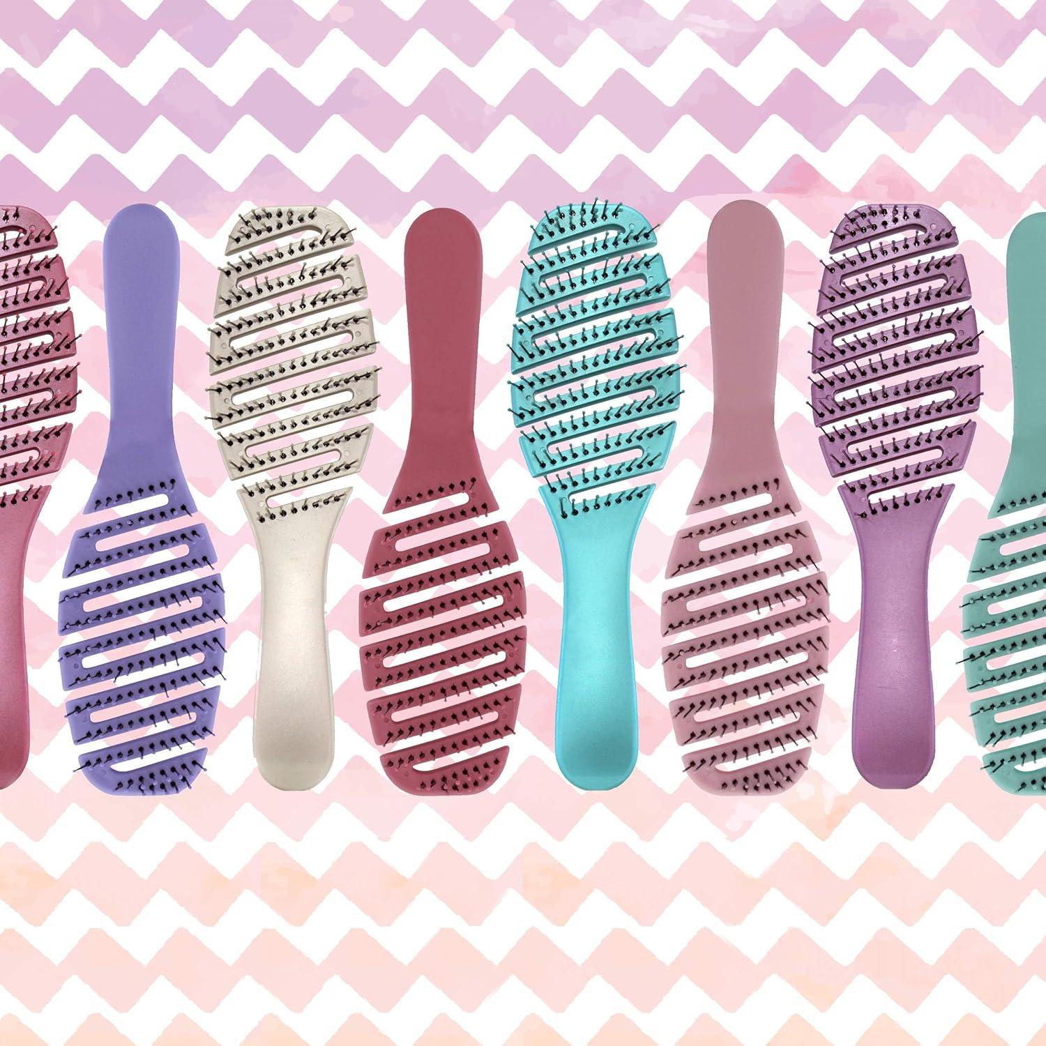 Cepillo Desenredante Suave Earth & I Verde Azulado 21cm