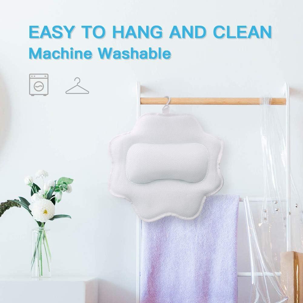 Almohada de Baño B BEAUTYBABY con Ventosas Antideslizantes