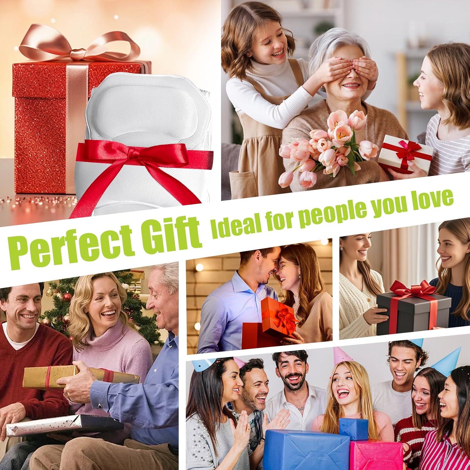 Almohada de Baño Completo Bathland 132x43 cm con Ventosas