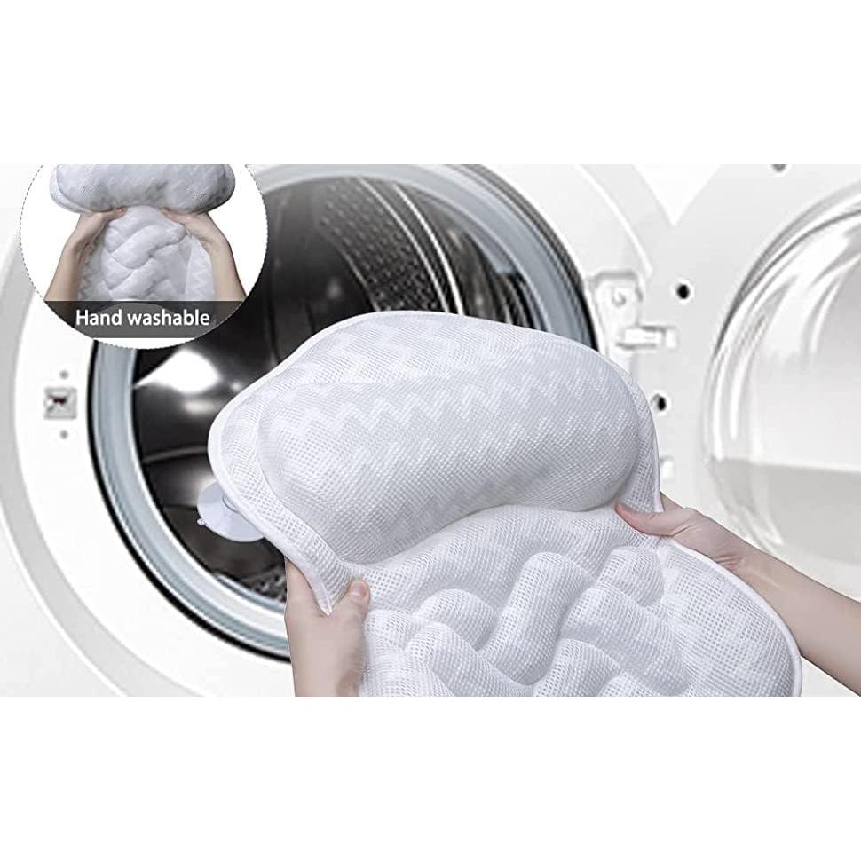Almohada de Baño Fitheaven 3D AirMesh con Ventosas Antideslizantes