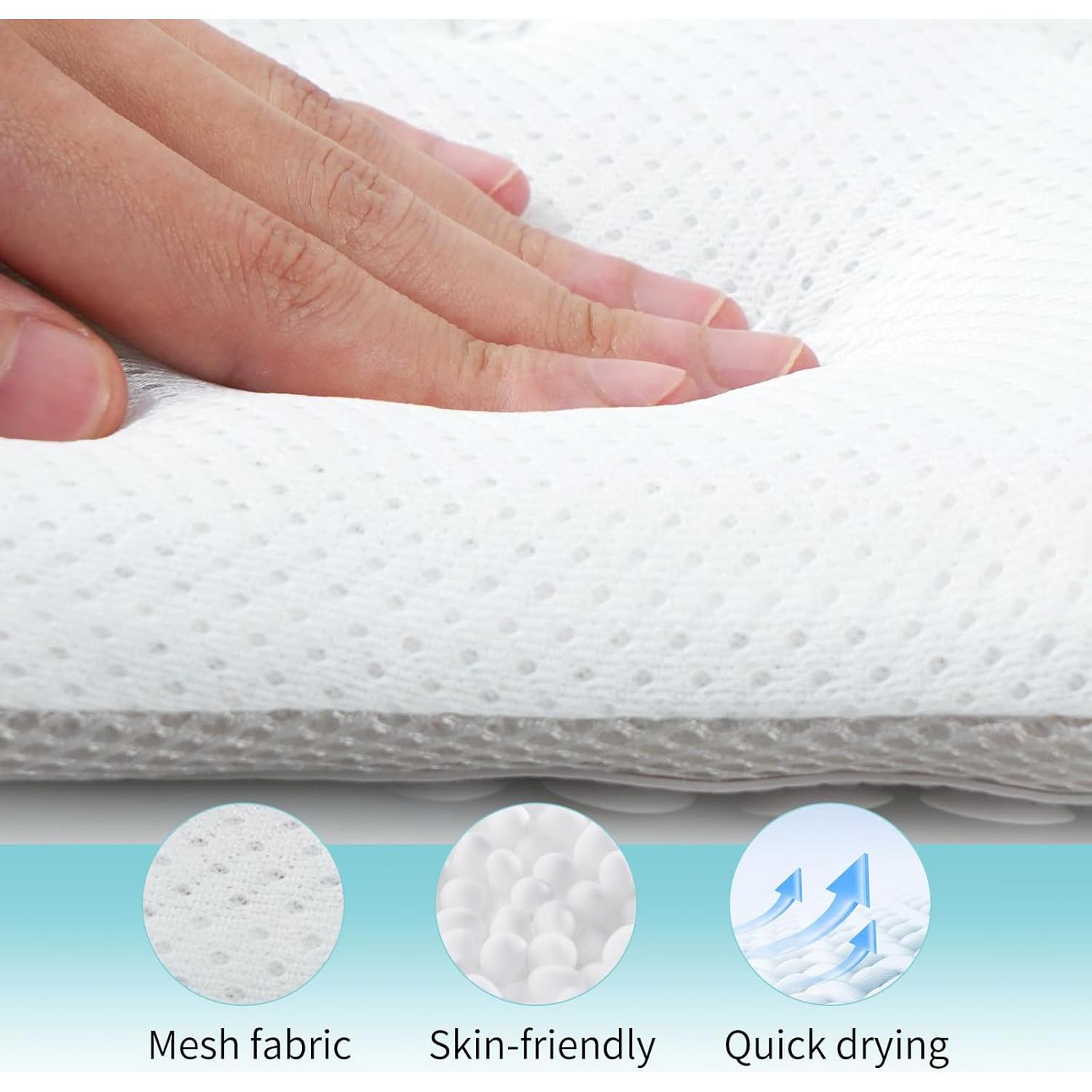 Almohada de Baño AOBIS de Cuerpo Completo 130x40.6cm