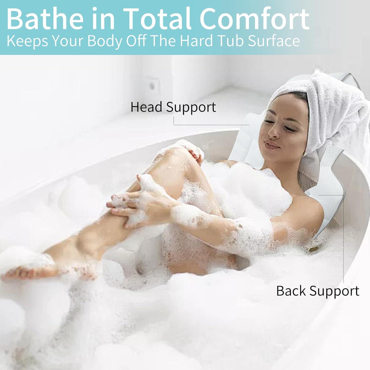 Almohada de Baño AOBIS de Cuerpo Completo 130x40.6cm