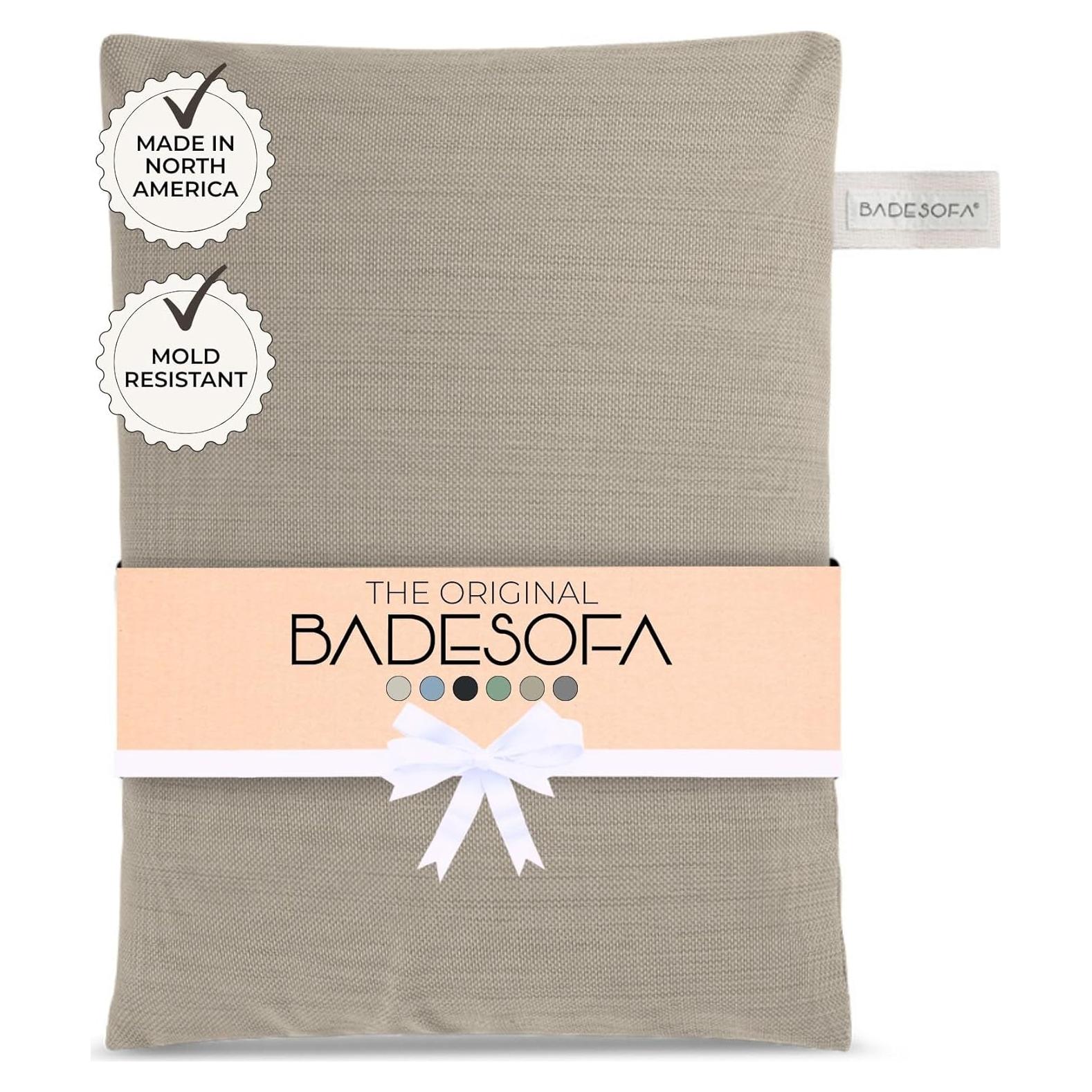 Cojín de Baño BADESOFA® Beige - Lujo y Secado Rápido