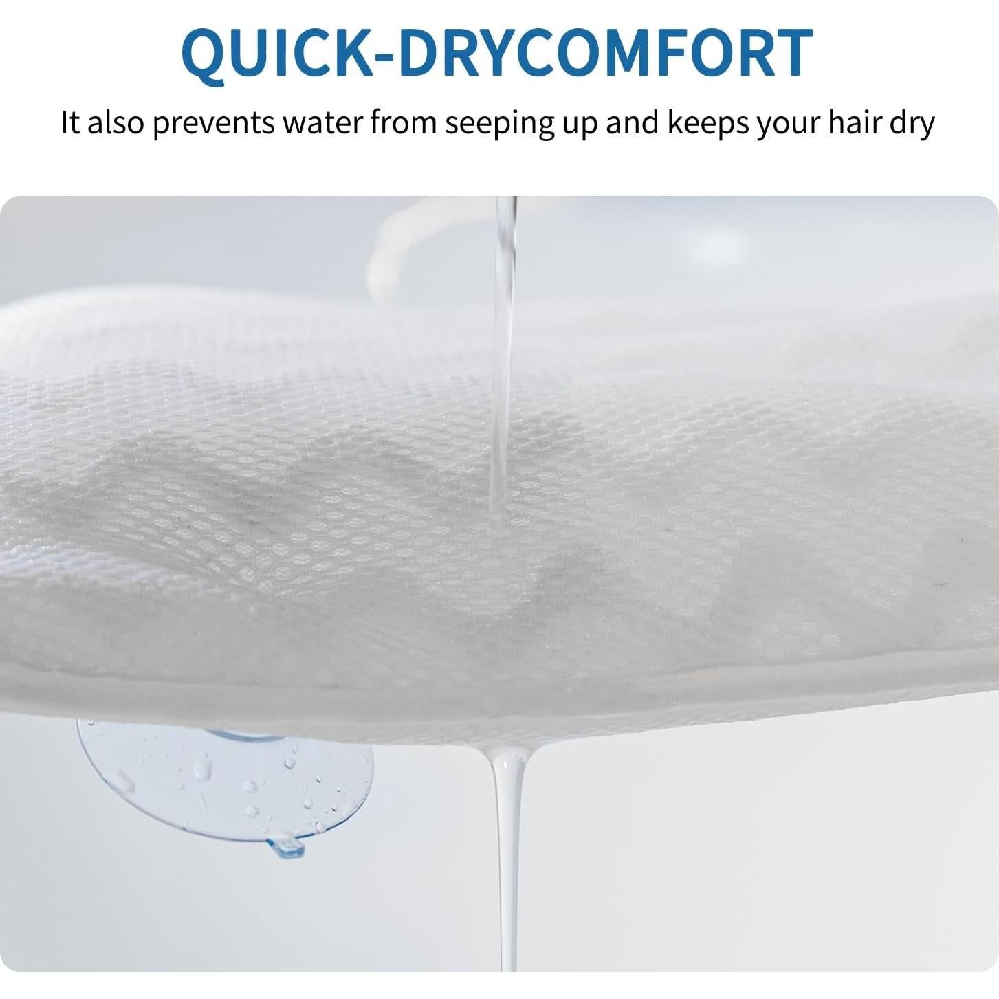 Almohada de Baño de Cuerpo Completo MYoGMK - Malla 4D, Suave y Transpirable