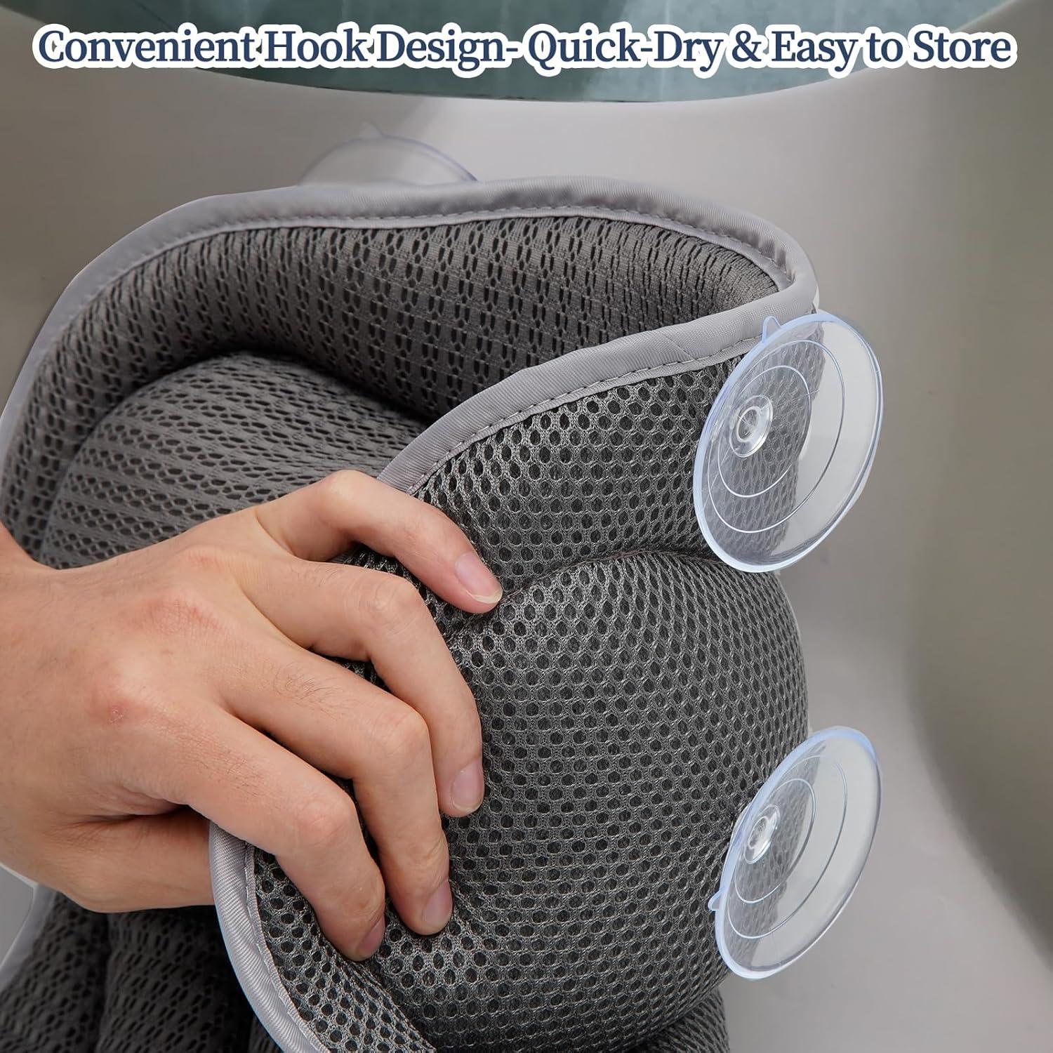 Almohada de Baño Mori-T Bear con Soporte para Cuello y Espalda