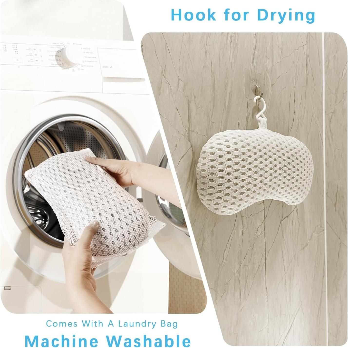 Almohada de Baño Anevna con Ventosas Antideslizantes - Malla 4D