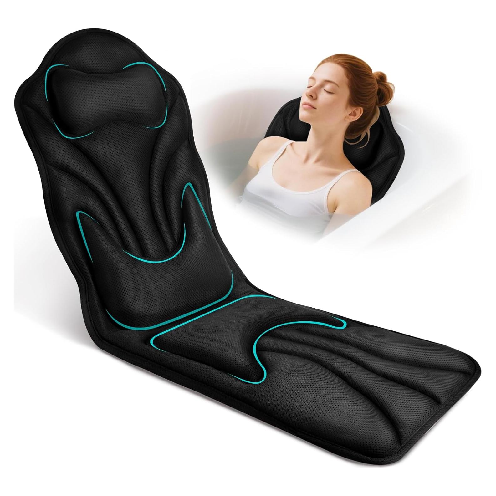 Almohada de Baño Ergonómica Atsuwell 51x17 cm con Ventosas