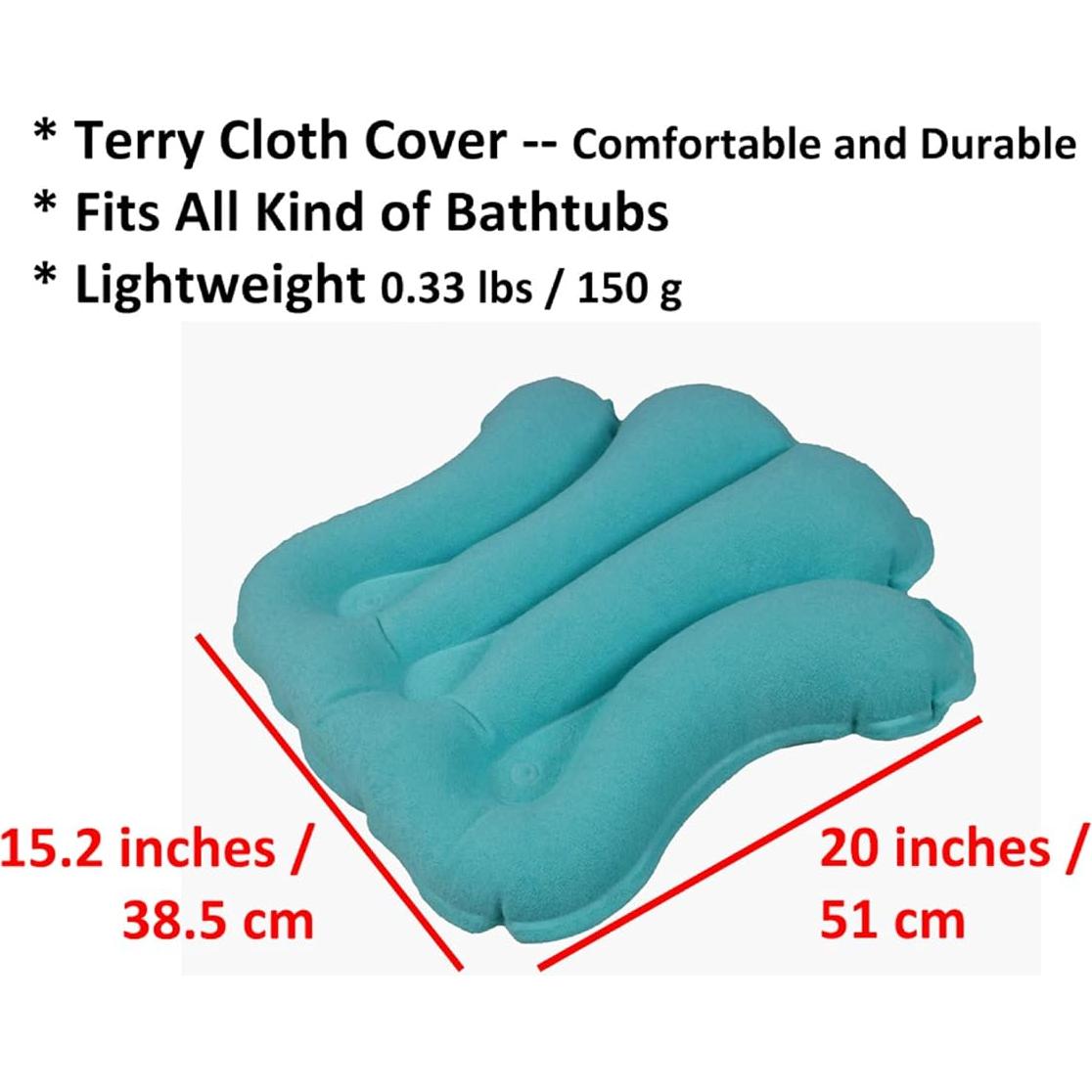 Almohada de Baño Inflable ObboMed HB-1200N con Ventosas