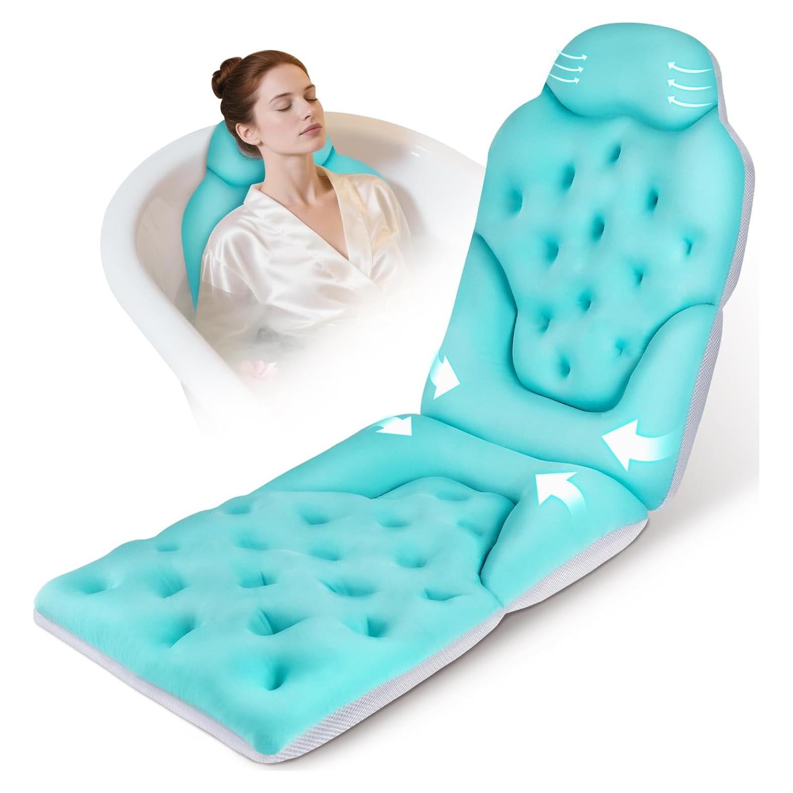 Almohada de Baño Atsuwell para Cuerpo Completo 129.54x40.64cm