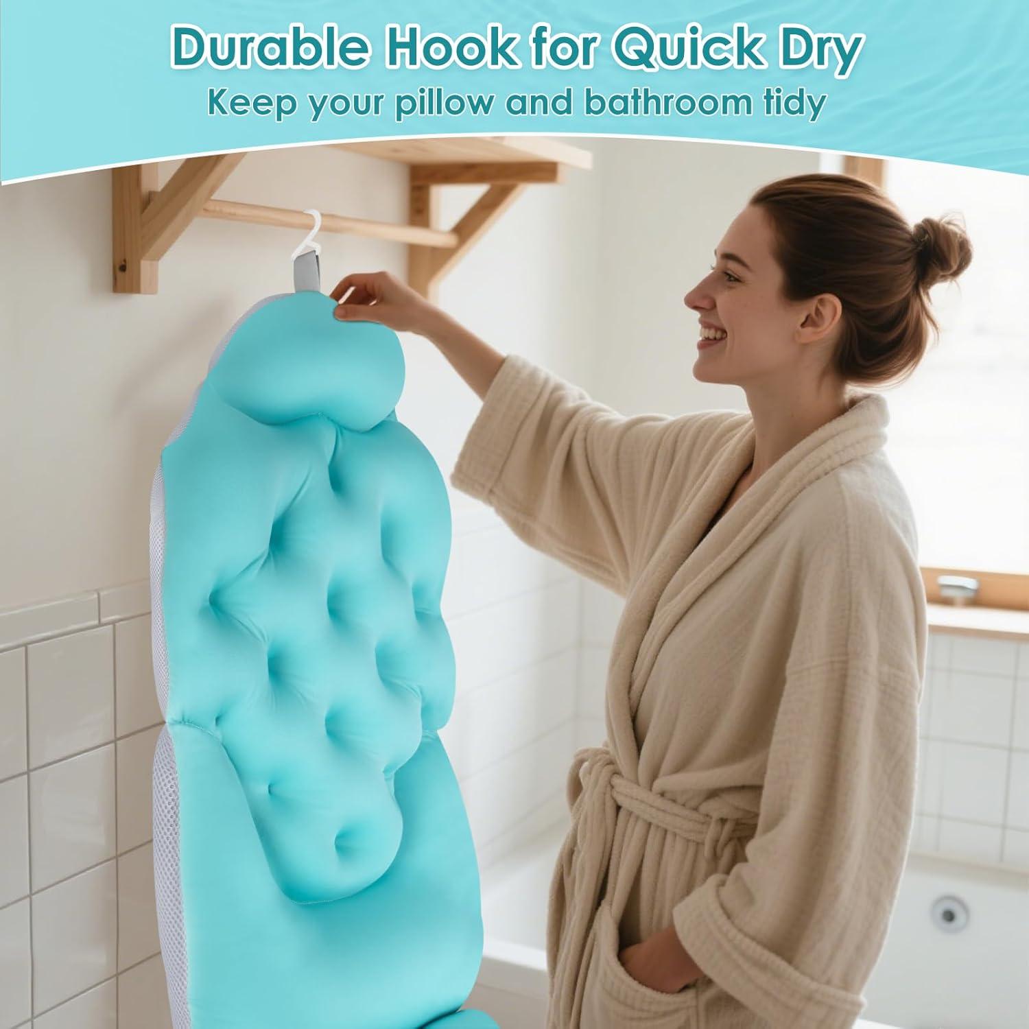 Almohada de Baño Atsuwell para Cuerpo Completo 129.54x40.64cm