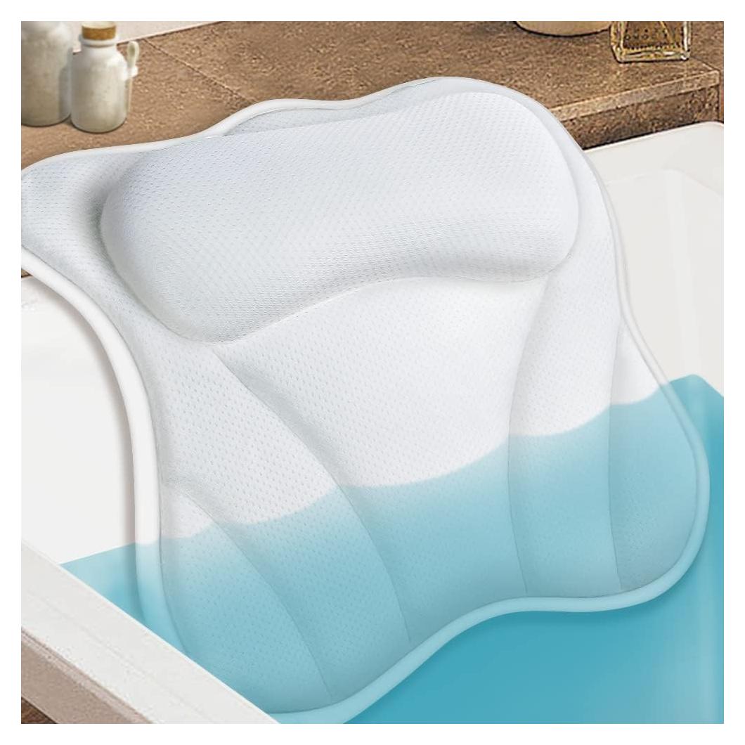 Almohada de Baño B BEAUTYBABY 4D con Ventosas Antideslizantes