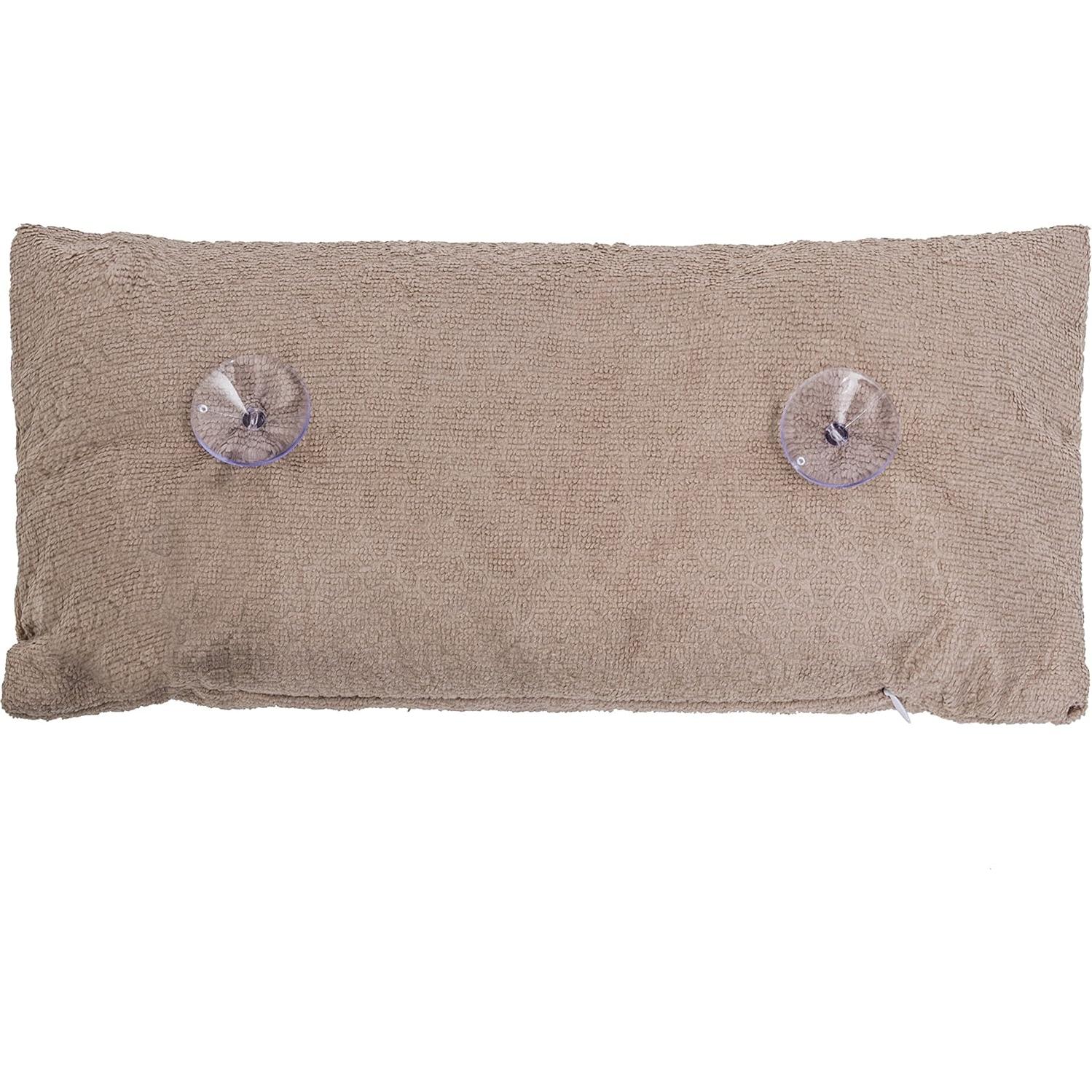 Almohada de Baño Antideslizante Splash Home Taupe 38x18 cm
