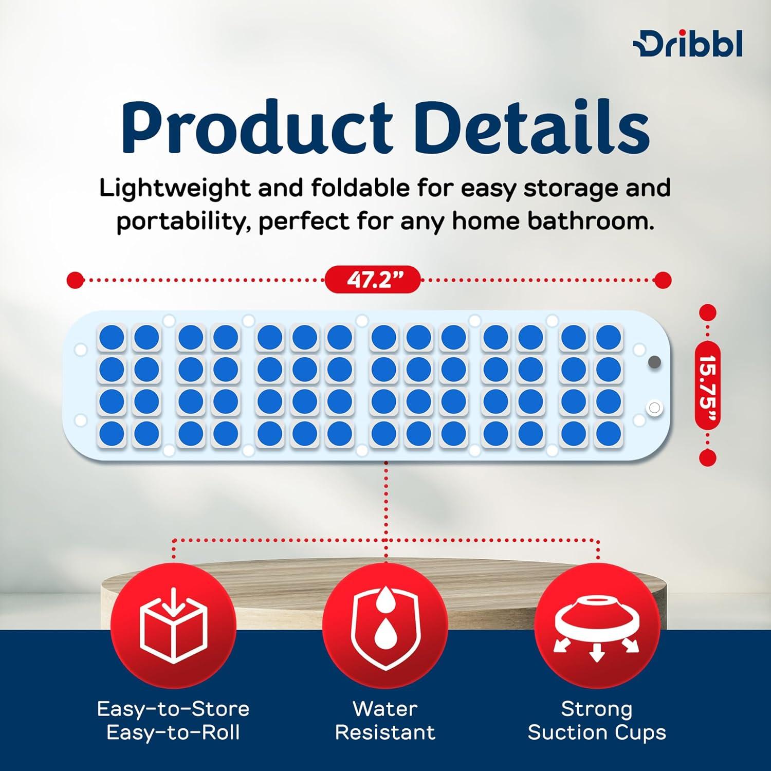 Alfombrilla de Masaje Eléctrica Dribbl 120x40 cm 6 Velocidades