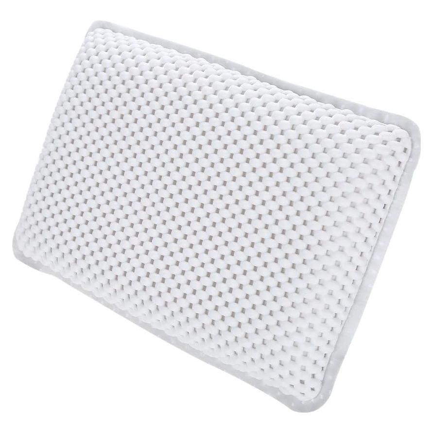 Almohada de Baño Yosoo Health Gear con Ventosas, Blanca
