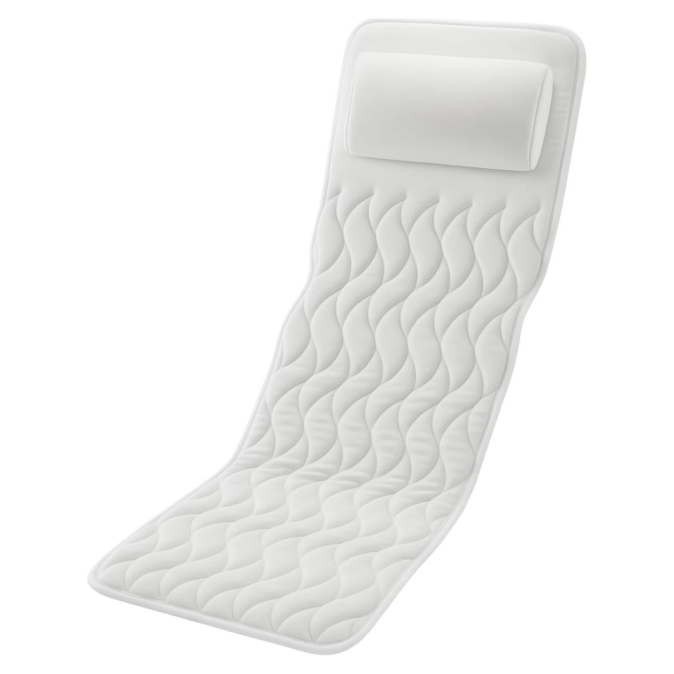 Almohada de Baño Completa Dependable - Malla 5D con 21 Ventosas