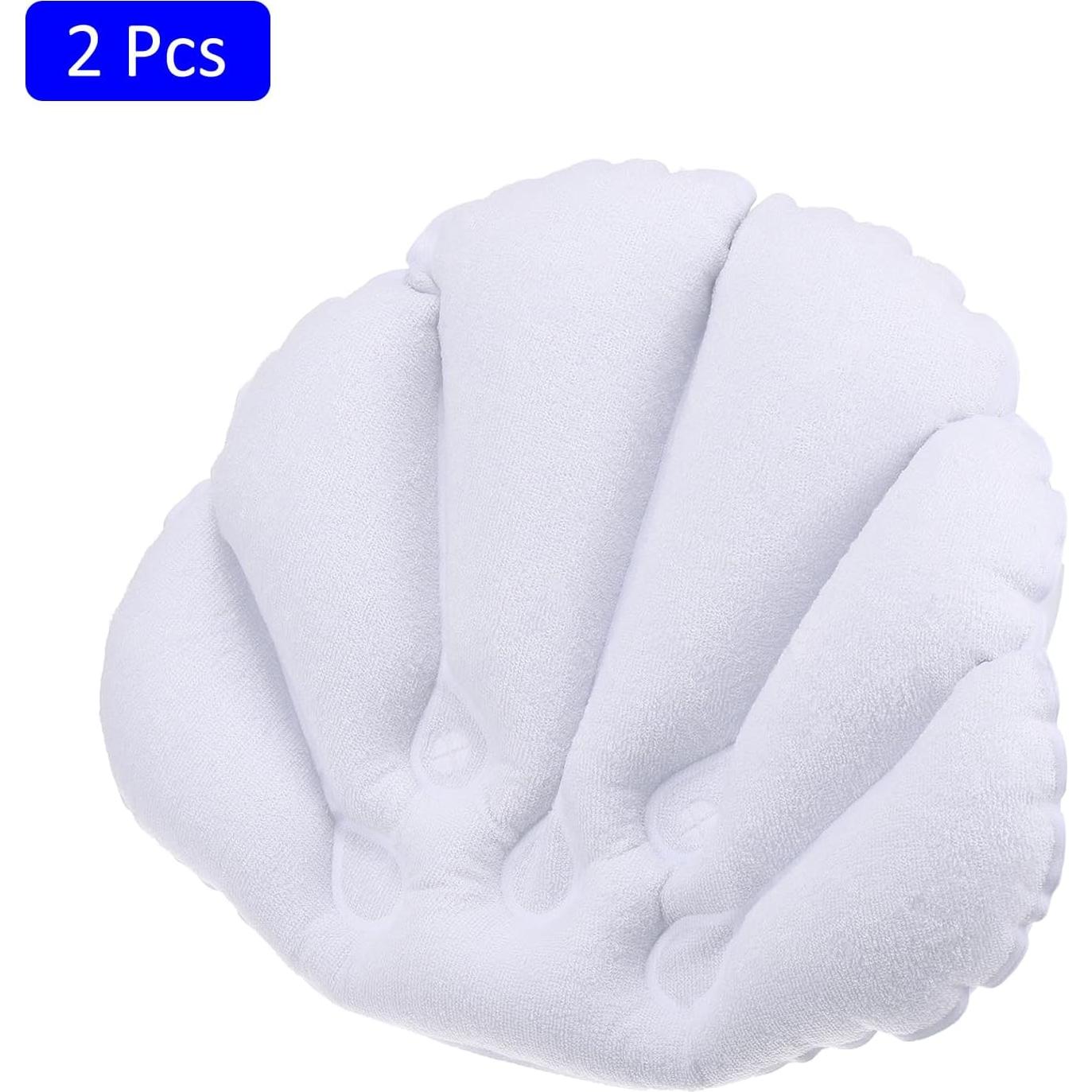 Paquete de 2 Almohadas de Baño Inflables M METERXITY - Soporte para Cuello