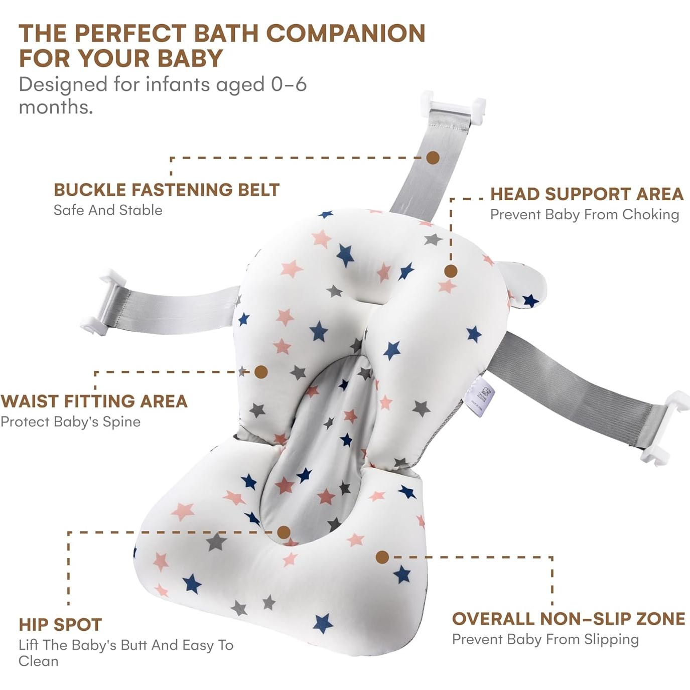 Cojín de Baño para Bebés Comportamiento Infantil 58x34.5cm