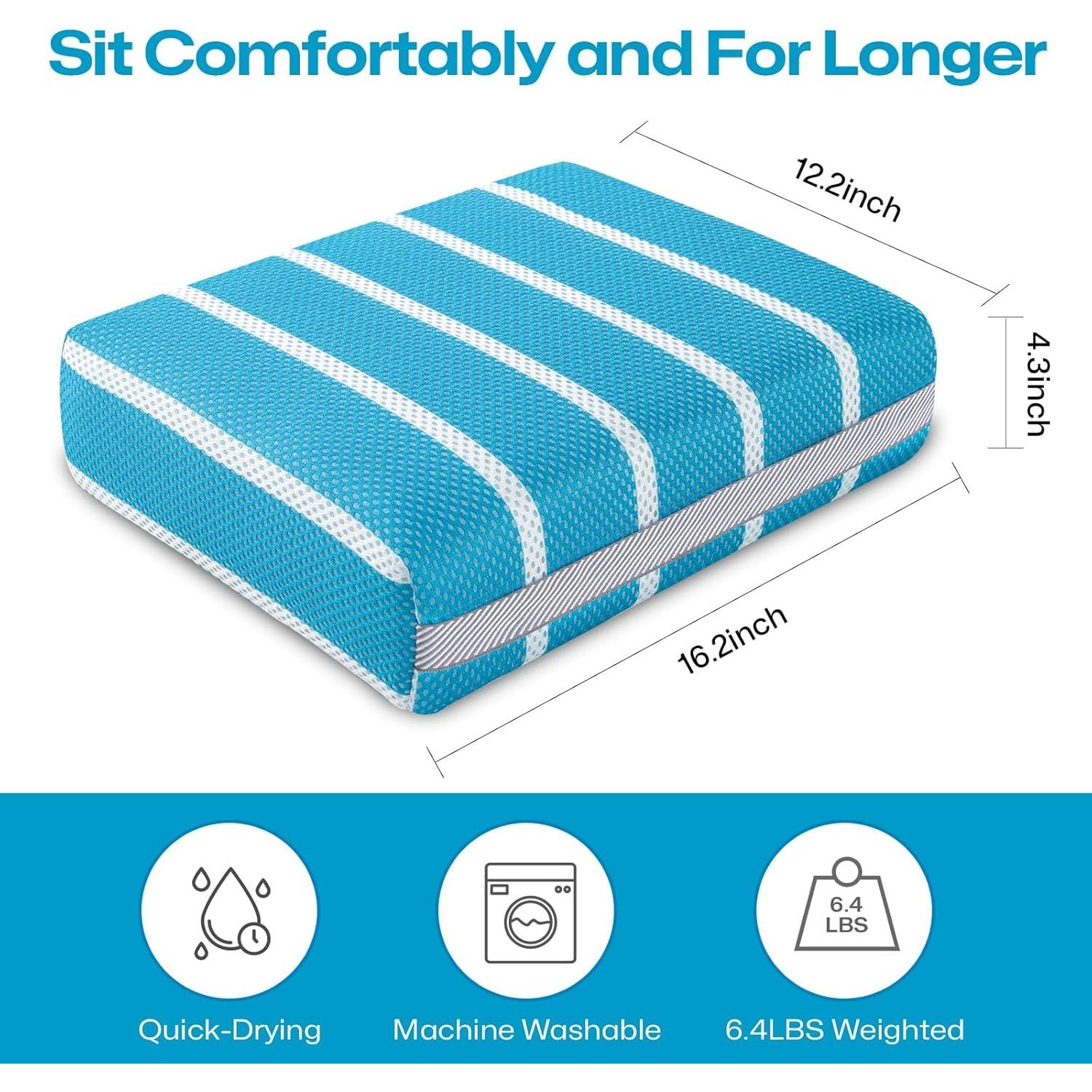 Cojín Aumentador para Jacuzzi OS OMYSTYLE 40.6x30.5cm Azul