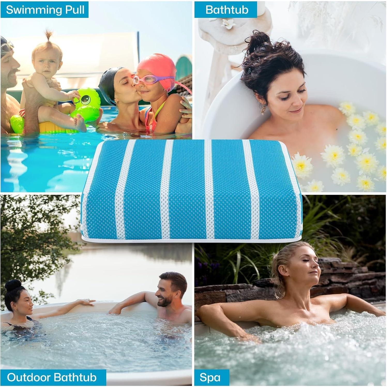 Cojín Aumentador para Jacuzzi OS OMYSTYLE 40.6x30.5cm Azul