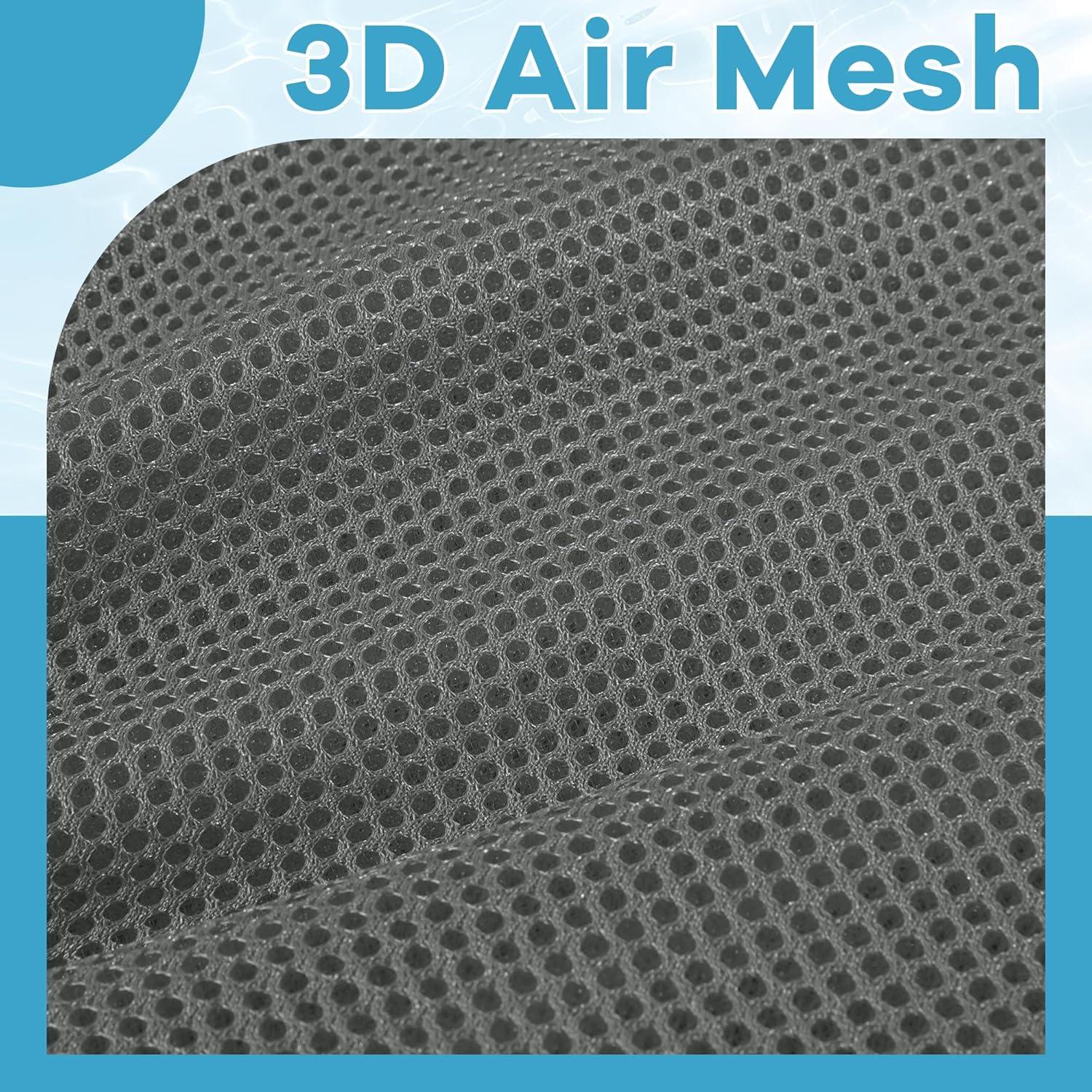 Cojín de Baño Acolchado MABOZOO 4 Pulgadas Gris