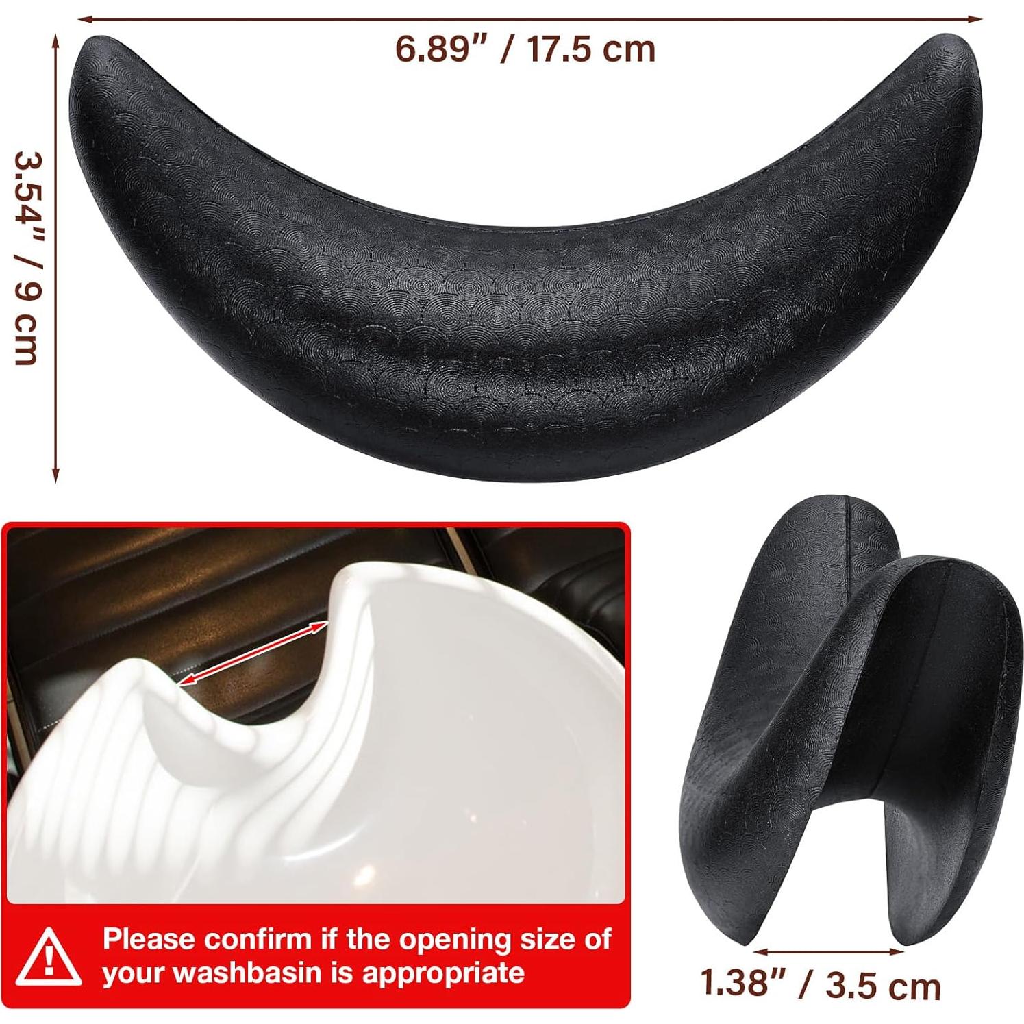 Reposacabezas para lavabo de champú Noverlife - Almohada ergonómica