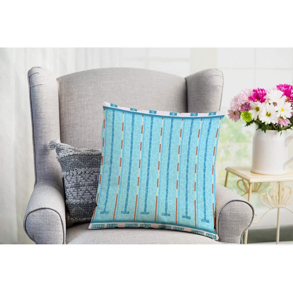 Funda de Cojín Cuadrada EKOBLA Algodón Lino 45x45 cm