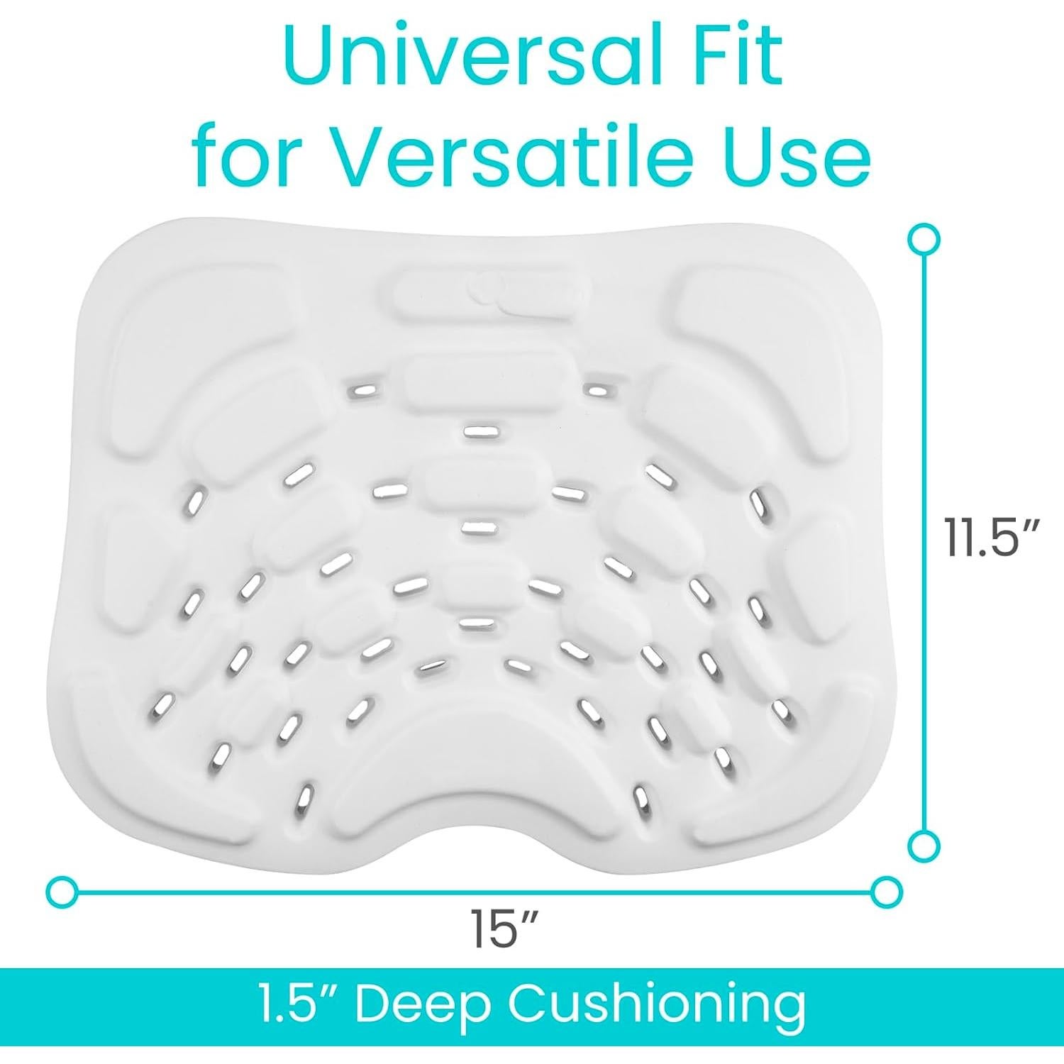 Cojín para Asiento de Ducha Vive - Antideslizante y Impermeable