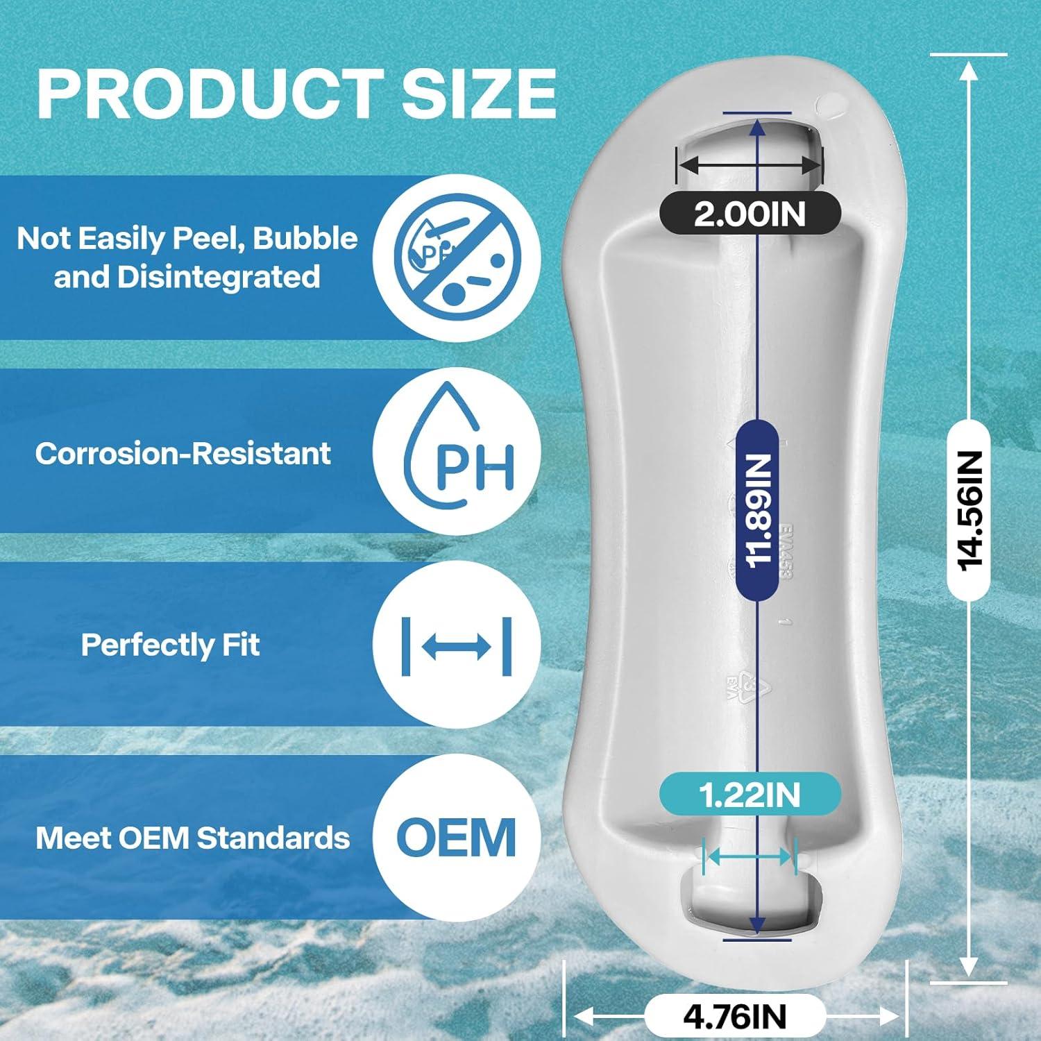 Almohada para el Cuello de Spa Hot Spring 2-Pack Gris Frío