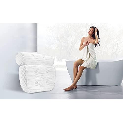 Cojín de Baño Ergonómico Henhingya - Soporte para Cabeza y Espalda