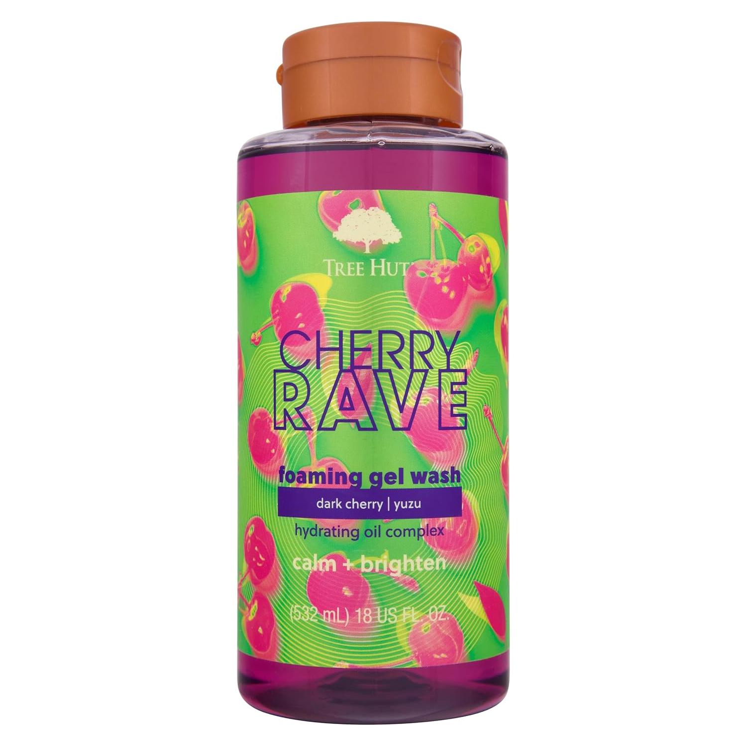 Gel de Ducha Espumoso Tree Hut Rave de Cereza 532 ml