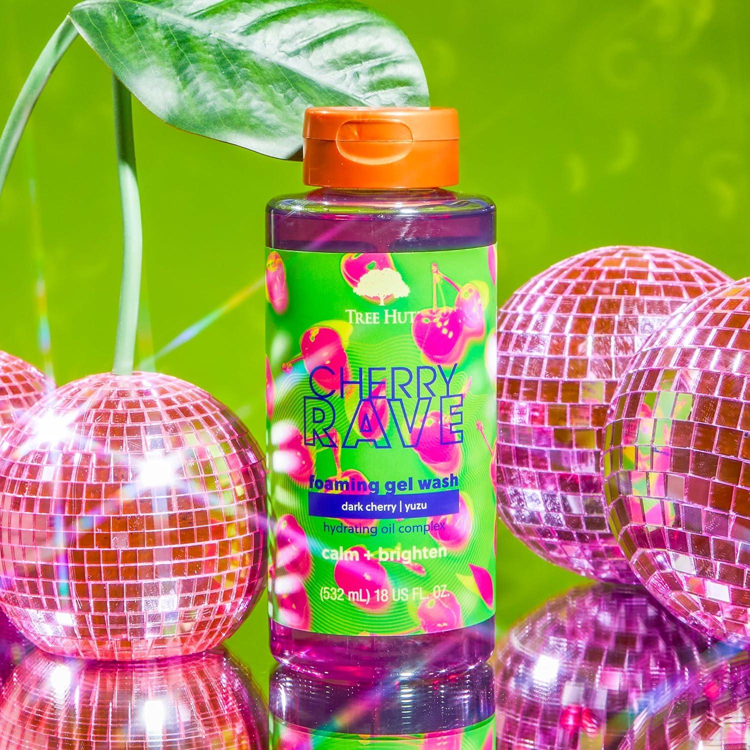 Gel de Ducha Espumoso Tree Hut Rave de Cereza 532 ml